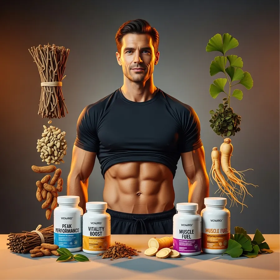 Men’s Sexual Wellness supplements manufactured by Rhett Healthcare